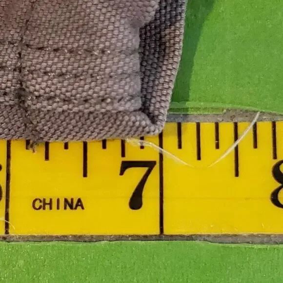 Duluth Trading Co Cargo Shorts Men's Size 38 Heavy Dark Canvas Gray Greige - Picture 6 of 9